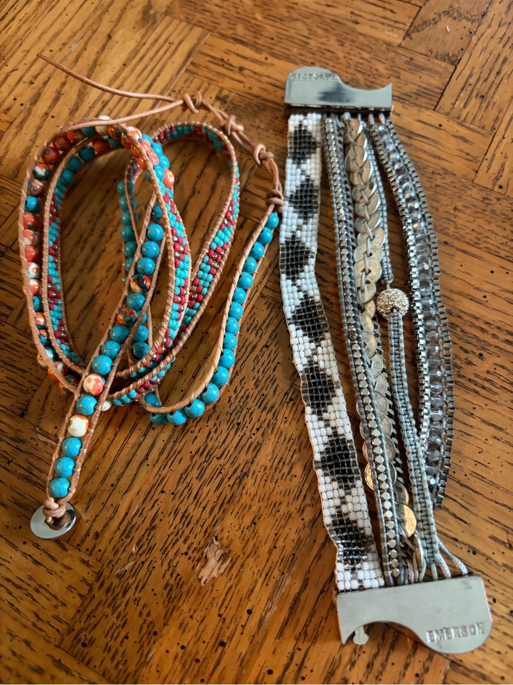 Bundle 2 Victoria Emerson beaded bracelets